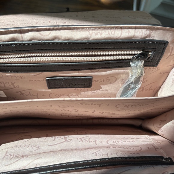 Foley + Corinna Black Spiked Studded Shoulder Bag Spikes Punk Goth - Picture 4 of 17